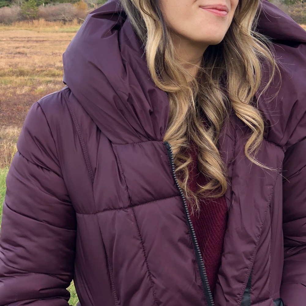 French connection pillow collar jacket